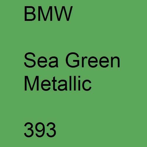 BMW, Sea Green Metallic, 393.